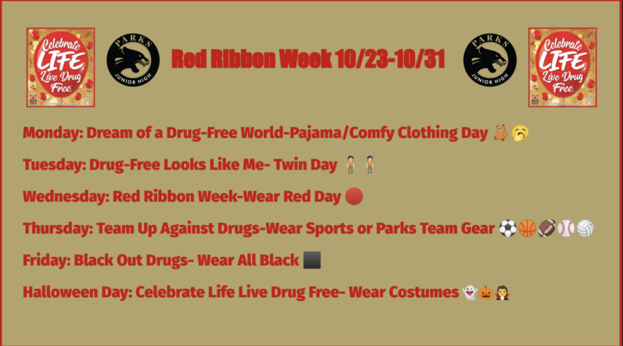 Panthers+Participate+in+Red+Ribbon+Week