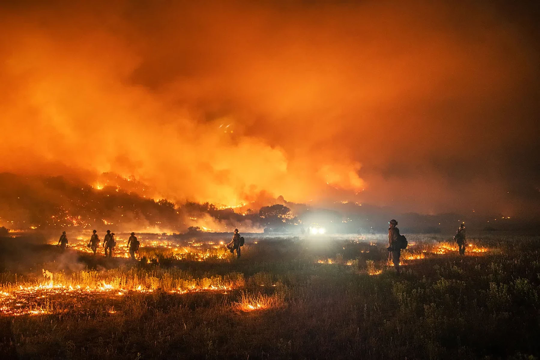The Hawaiian Wildfires - Path of Destruction
